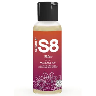 Massageöl S8 Relax Grüner Tee und Aloe 125 ml