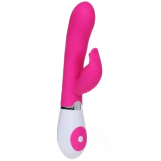 Rabbit-Vibrator Felix mit Sprachsteuerung Fuchsia 20,5 x 3,2 cm