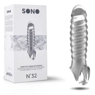 Penishülle mit Verlängerung Transparent Modell 3