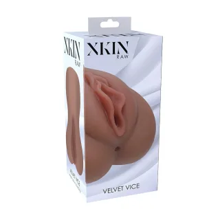 Masturbator Velvet Vice groß Braun