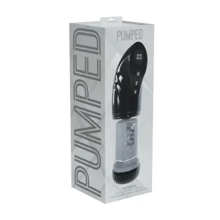 Masturbator-Pumpe Strokemate mit Saug-, Rotations- und Stoßfunktion Schwarz