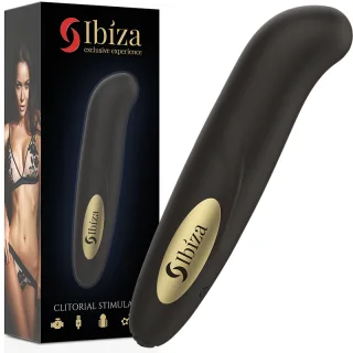 Auflegevibrator Ibiza Technology Schwarz 13 x 2,9 cm