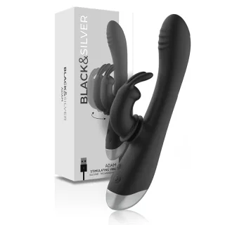 Rabbit-Vibrator Black&Silver Adam Schwarz