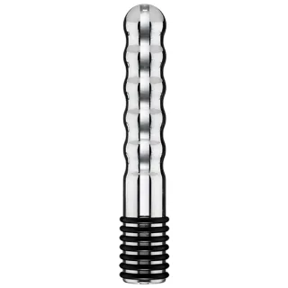Dildo Wave Elektro aus Metall Silber 3,5 x Ø 2,8 cm