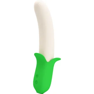 Vibrator Banana Knight mit 7 Vibrationsmodi Grün