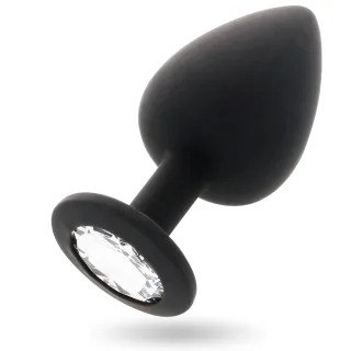 Analplug Shelki L Anal Plug Schwarz 4,4 x 9,2 cm