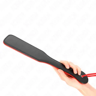 Paddle Zweiseitig Schwarz und Rot 32 x 6 cm