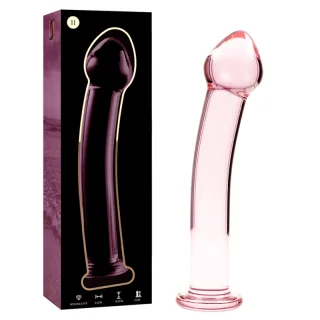 Glasdildo Nebula Modell 11 Rosa 16,5 x 3,5 cm