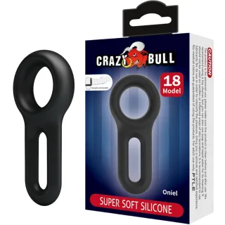 Penisring Oniel Silikonring breit Schwarz 5 cm