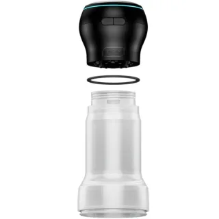 Masturbator KIIROO Feel Pocket Stroker Transparent mit PowerBlow