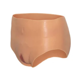 Slip Verborgene Begierde Alter Ego Offene Vagina Brief Hochgeschnittenes Natur