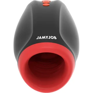 Masturbator Jamyjob Novax mit Vibration und Kompression 12 x 8,4 cm