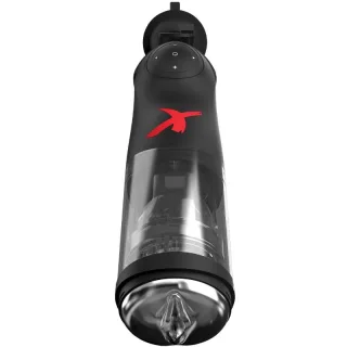 Masturbator PDX Elite Deluxe Mega-Bator mit drei Aufsätzen Schwarz