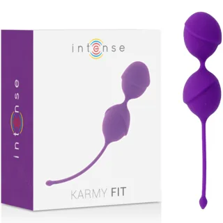 Vibrator Karmy Fit Kegel Silikon Flieder 20 x 4,3 cm