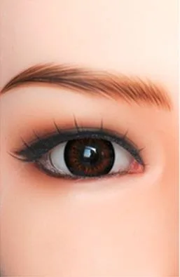 Braune Augen - passend für alle Real Dolls aus TPE