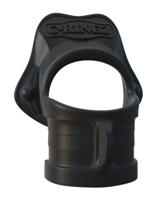 Rock-Hard Ring Ball Stretcher Cock Ring Schwarz