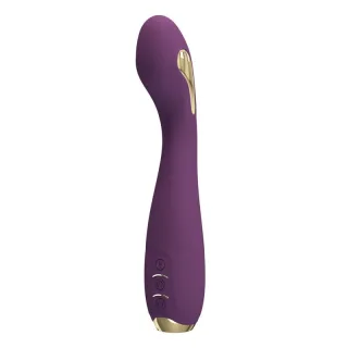 Vibrator Hector mit Elektroreizung und App-Steuerung Lila
