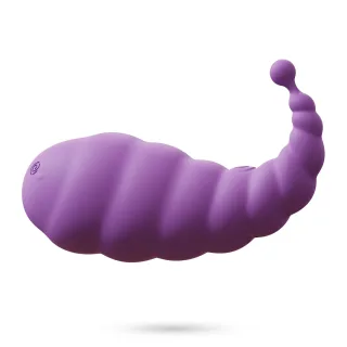 Vibro-Ei Cocoon mit Akku und Fernbedienung Lila