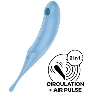 Vibrator Twirling Pro Air Pulse Blau