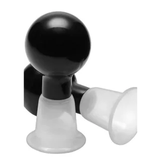 Brustwarzenpumpe Schwarz 6,7 cm