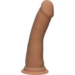 Dildo The D Slim D Dual Density Karamell 16,3 x Ø 3,8 cm
